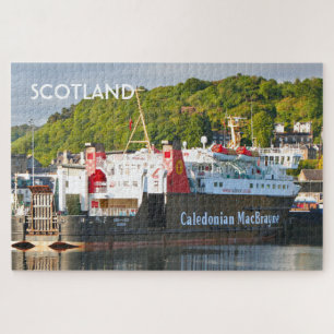  Scotland: Ferry in Oban Jigsaw Puzzle