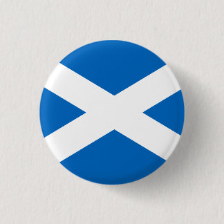 Scotland Flag 1 Inch Round Button