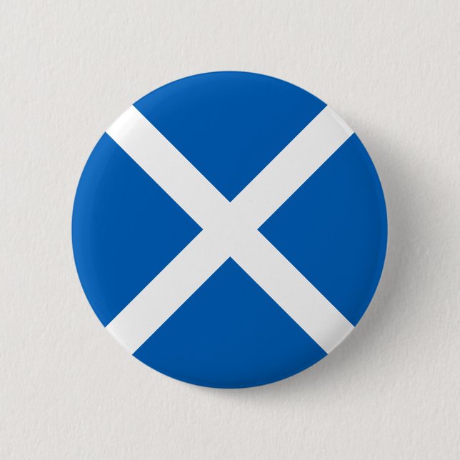 Scotland Flag 2 Inch Round Button (Front)