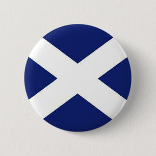 SCOTLAND FLAG 2 INCH ROUND BUTTON