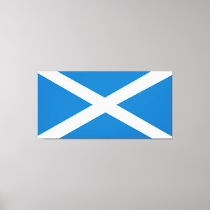 Scotland flag canvas print
