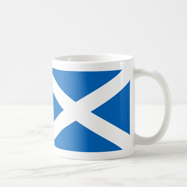 Scotland flag coffee mug (Right)