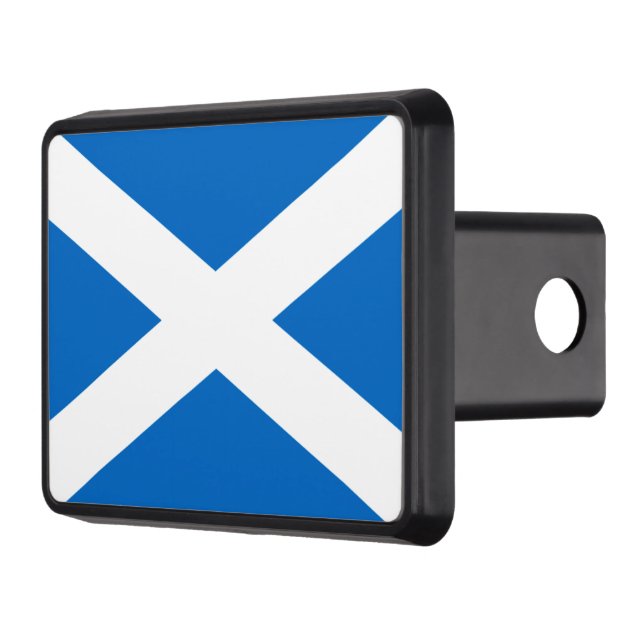 Scotland Flag Design Trailer Hitch Cover (Left)