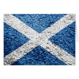 Scotland Flag Distressed