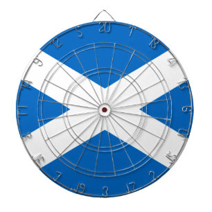 Scotland Flag Freedom Dartboard