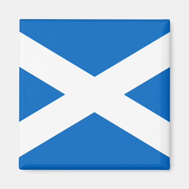 Scotland Flag Freedom Magnet (Front)