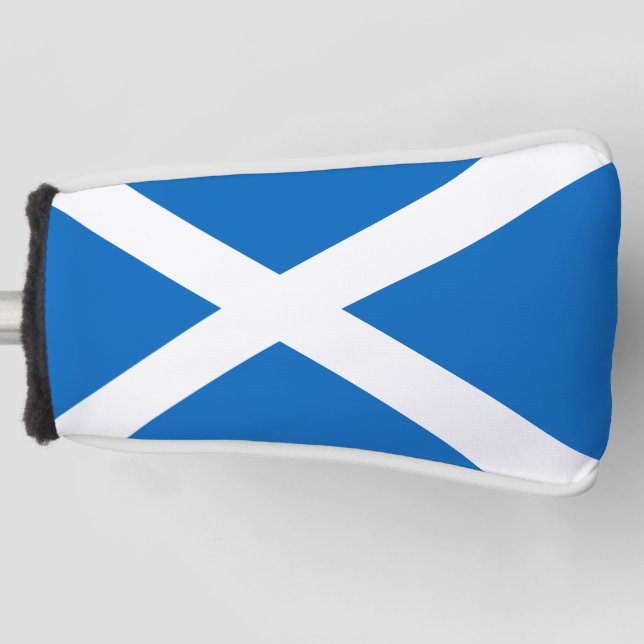 Scotland flag Golf Head Cover (Front)