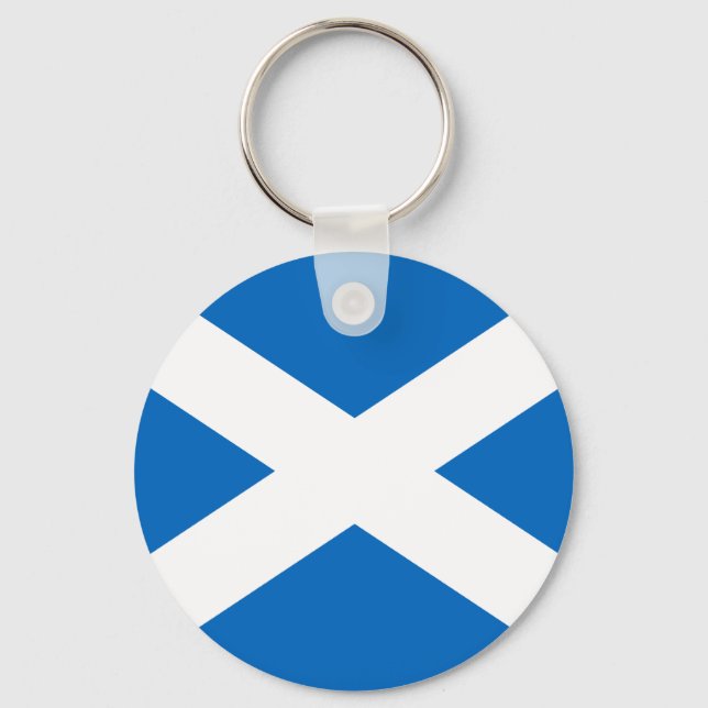 Scotland Flag Keychain (Front)