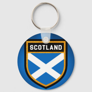 Scotland Flag Keychain