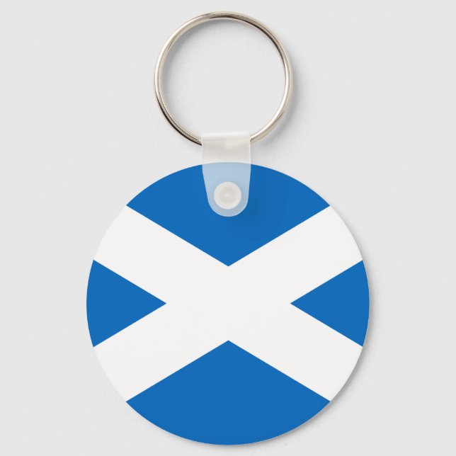 Scotland Flag Keychain (Front)