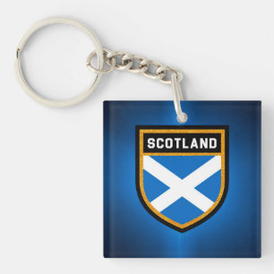 Scotland Flag Keychain