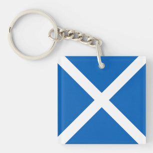 Scotland Flag Keychain