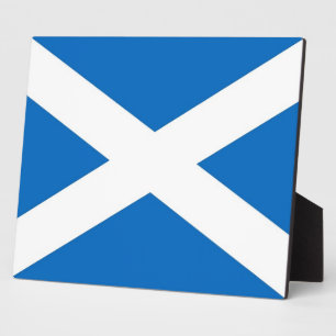 Scotland Flag Plaque