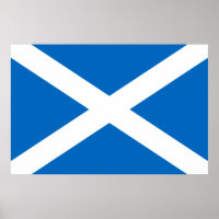 Scotland flag Poster