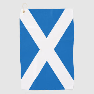 Scotland Flag Scottish Patriotic Golf Towel