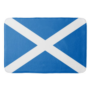 Scotland flag Scottish Saltire Bath Mat