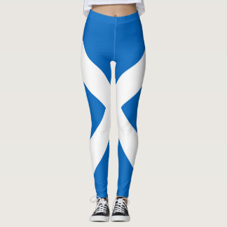 Scotland flag Scottish Saltire Leggings