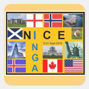 Scotland flag stickers