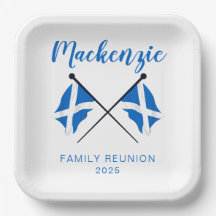 Scotland Flags Family Reunion 