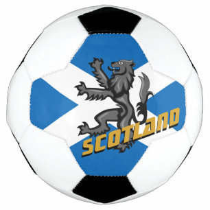 Scotland Football & Scottish Flag / Sports Soccer Ball