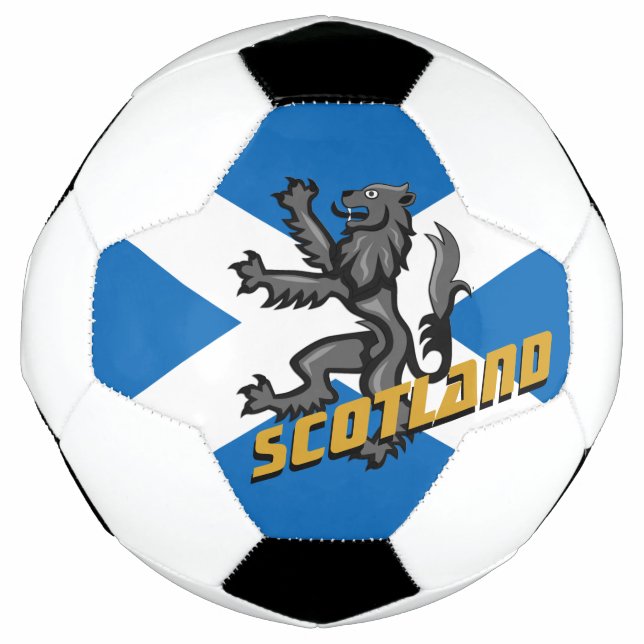 Scotland Football & Scottish Flag / Sports Soccer Ball (Front)