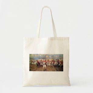 Scotland For Ever (Cavalry Officers) (Military) Tote Bag
