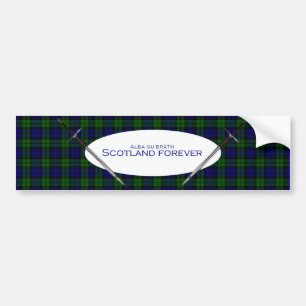 Scotland Forever Alba gu bràth Bumper Sticker