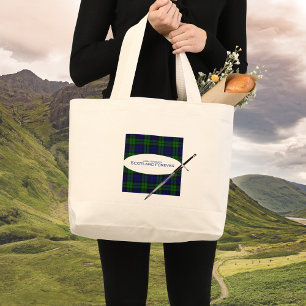 Scotland Forever Alba gu bràth Large Tote Bag
