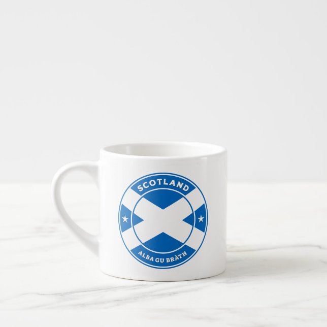 Scotland Forever Espresso Cup (Left)