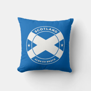 Scotland Forever Throw Pillow