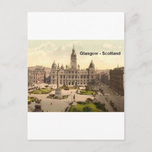 Scotland Glasgow George Square (St.K.) Postcard