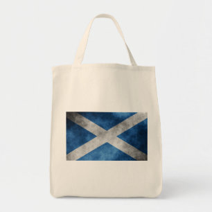 Scotland Grunge- Saint Andrew's Cross Tote Bag