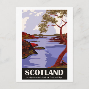 Scotland, Guillins of Skye Postcard