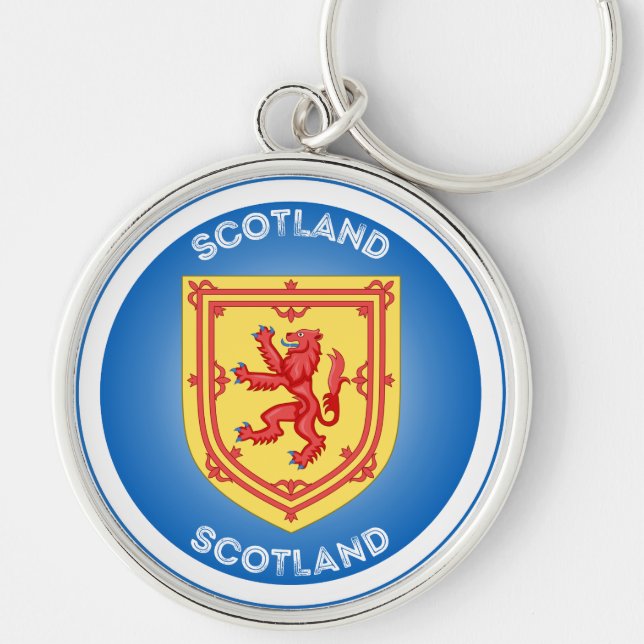 Scotland Heritage Emblem Keychain (Front)