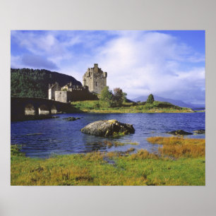 Scotland, Highland, Wester Ross, Eilean Donan 2 Poster