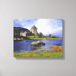 Scotland, Highland, Wester Ross, Eilean Donan 3 Canvas Print