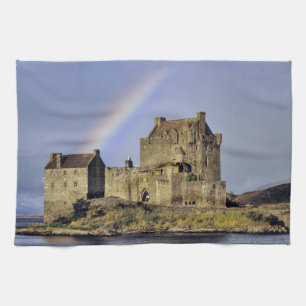 Scotland, Highland, Wester Ross, Eilean Donan Kitchen Towel