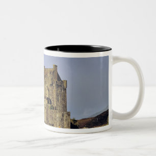 Scotland, Highland, Wester Ross, Eilean Donan Two-Tone Coffee Mug