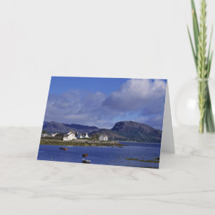 Scotland, Highland, Wester Ross, Plockton. Card