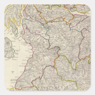 Scotland I Square Sticker