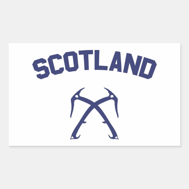 Scotland Ice Climbing Sticker (Front)