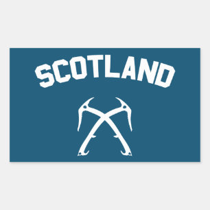 Scotland Ice Climbing Sticker