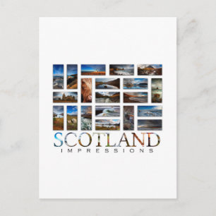 Scotland Impressions Postcard