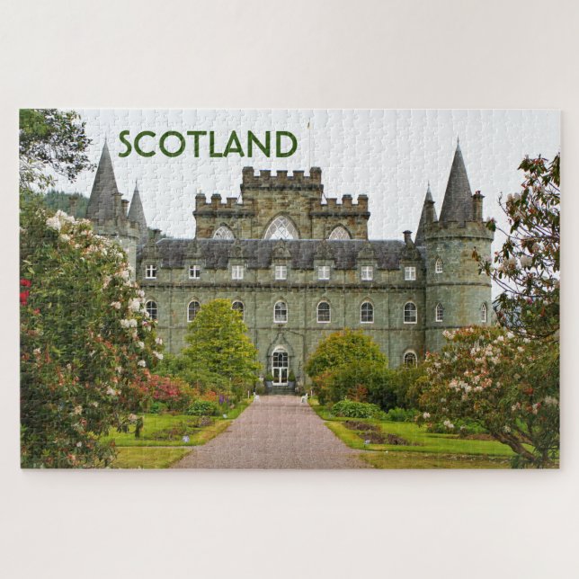 Scotland: Inveraray Castle Jigsaw Puzzle (Horizontal)