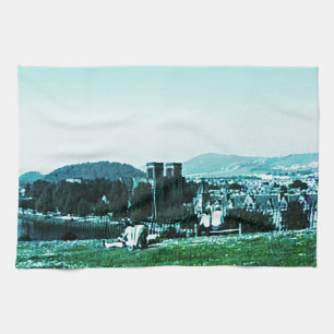 Scotland Inverness Castle Art snap-38784 jGibney Kitchen Towel