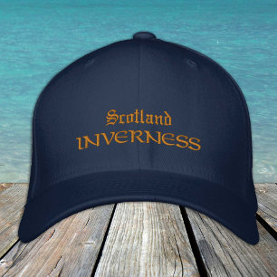 Scotland & INVERNESS fashion / Scottish Patriots Embroidered Hat