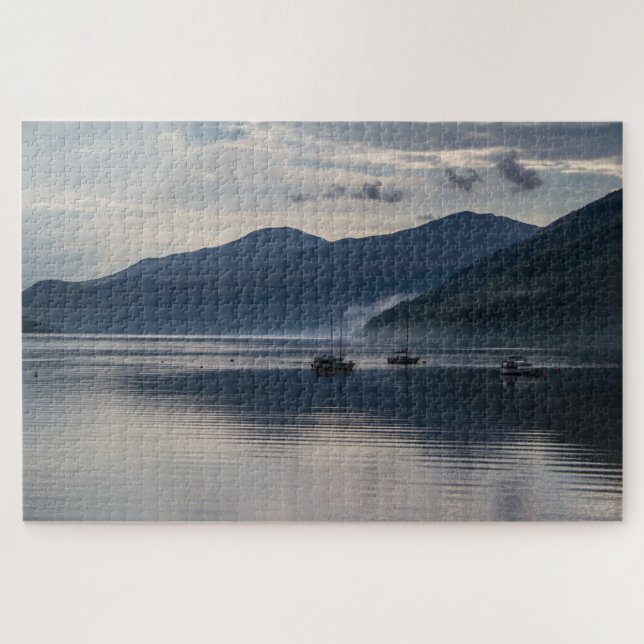 Scotland Jigsaw Puzzle – Loch Tay Clouds (Horizontal)