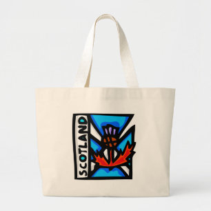 Scotland Large Tote Bag