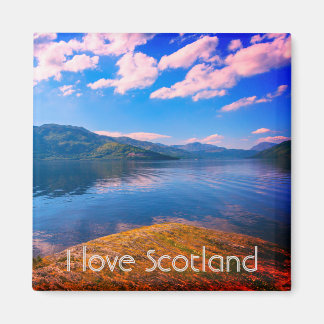 Scotland, Loch Lomond, fridge magnet