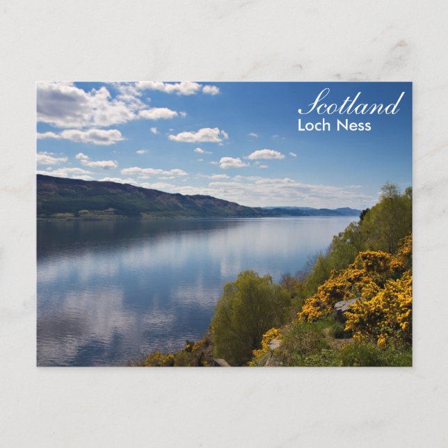 Scotland - Loch Ness postcard (Front)